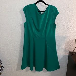 The Limited capped sleeve skater dress